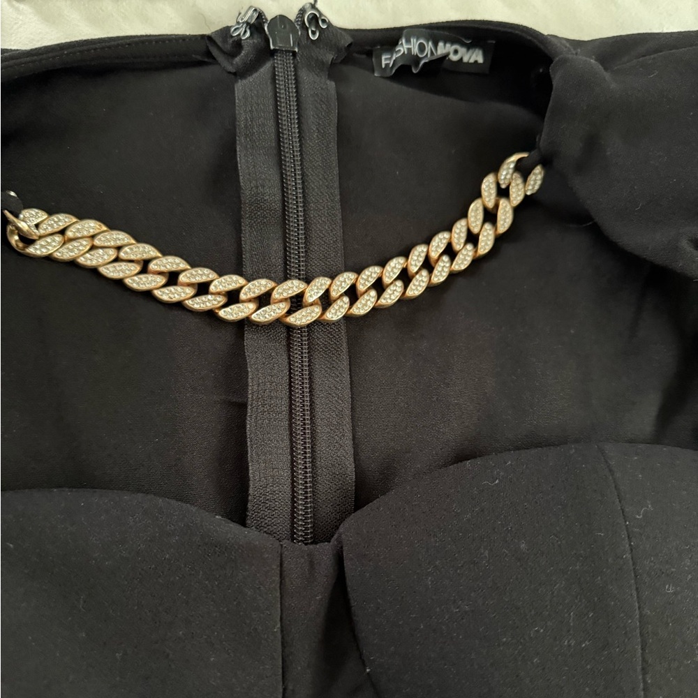NWOT Fashion Nova Classy And Rich Bodysuit - Picture 5 of 7